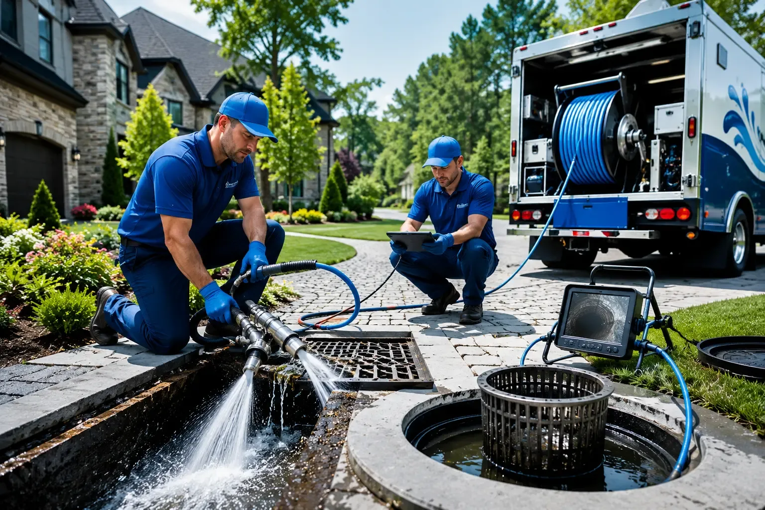 Local outdoor drain cleaning professionals in Olmito, TX